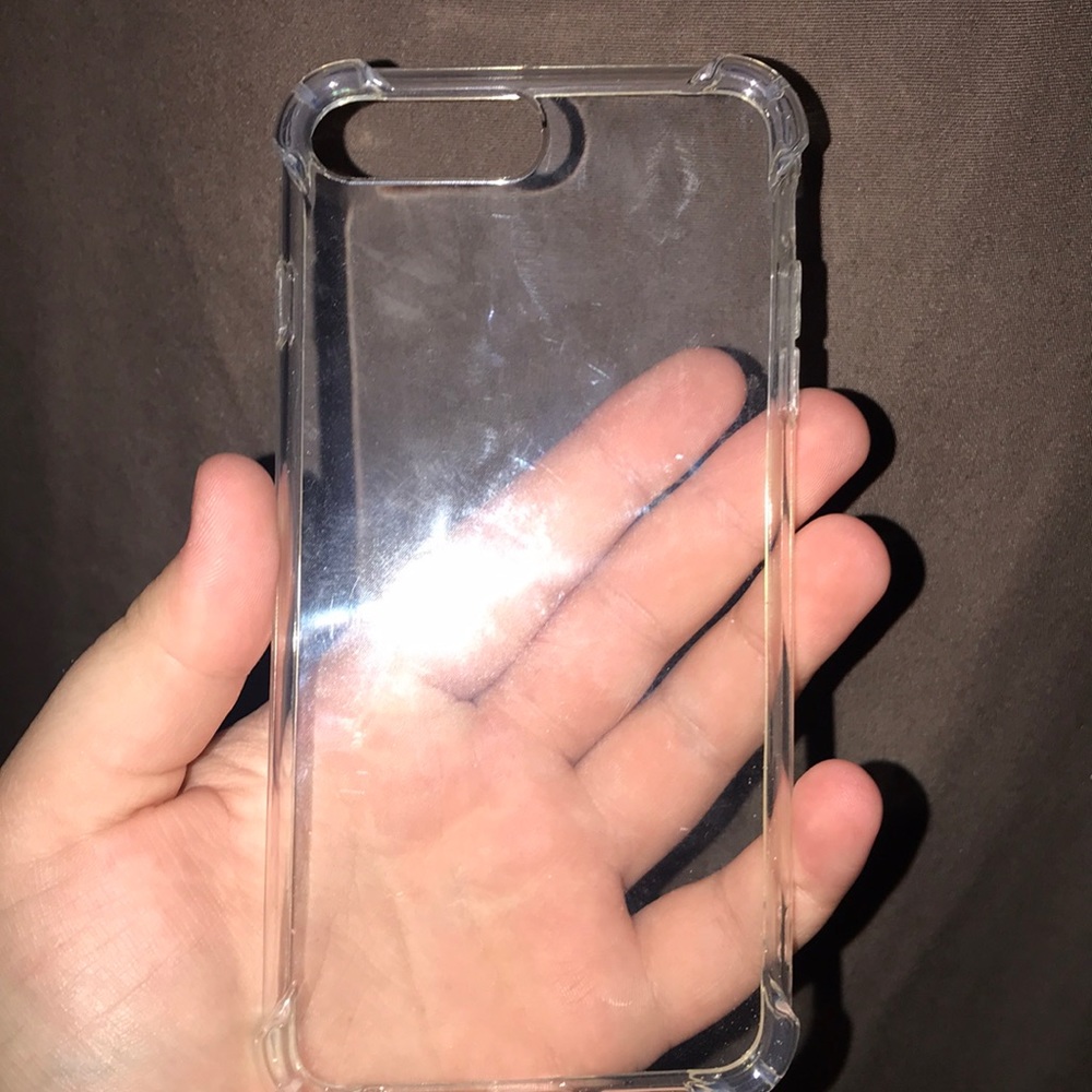 Clear case for iPhone 7 Plus or 8 plus